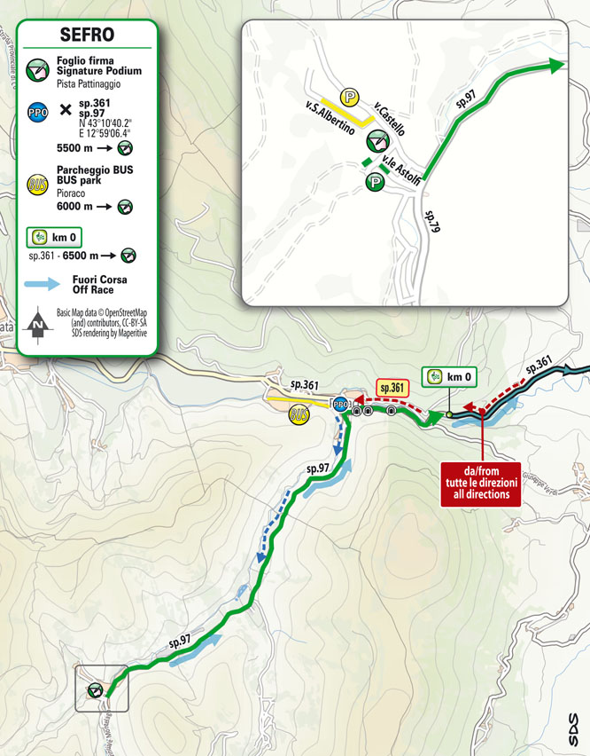Start Stage 5 2022 Tirreno-Adriatico