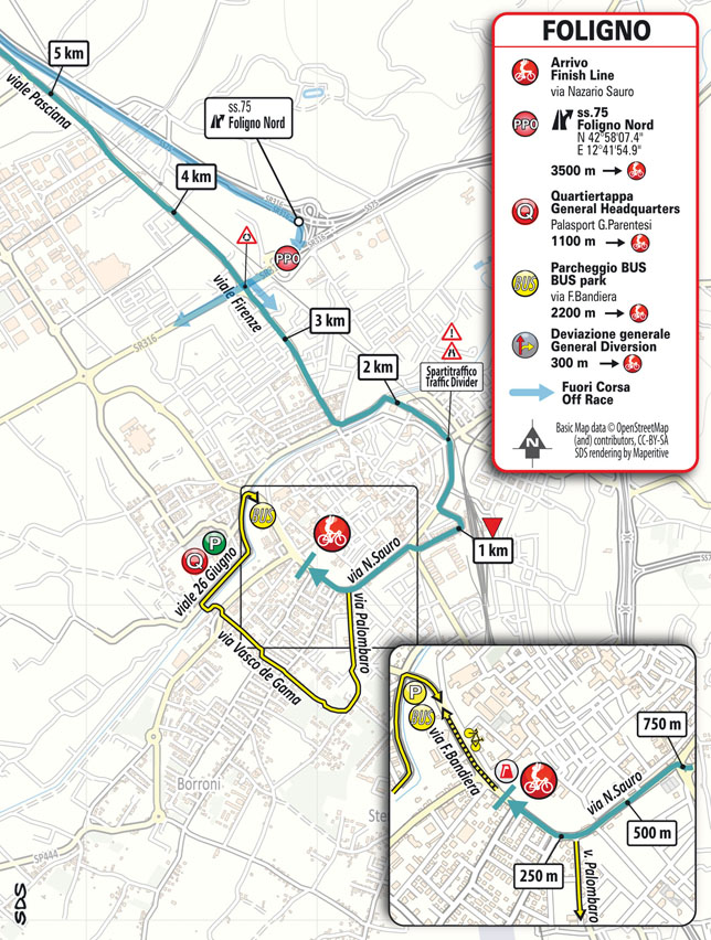 Arrivo/Finish Tappa 3 Tirreno-Adriatico 2023