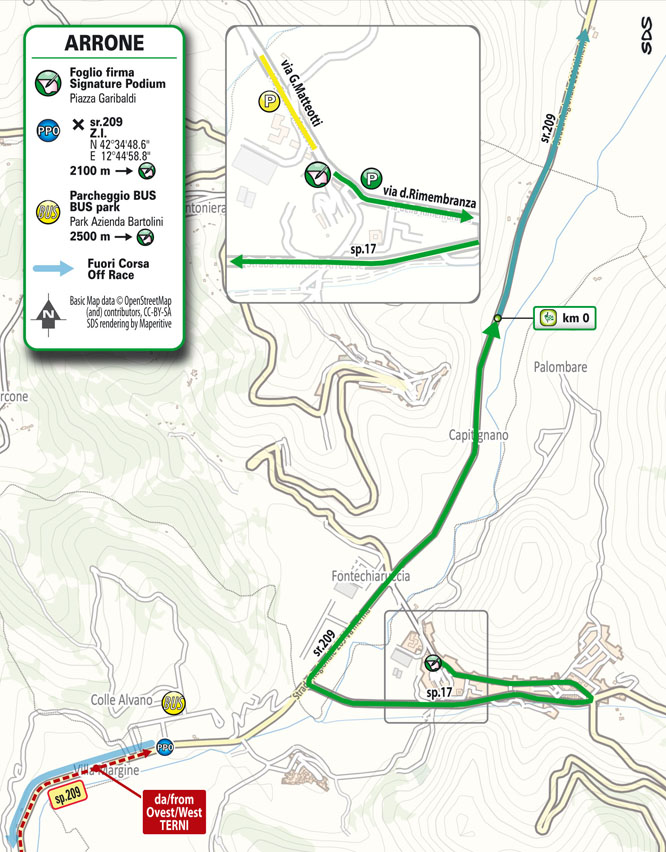 Partenza/Start Tappa 4 Tirreno Adriatico 2024